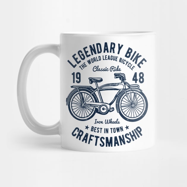 Legendary Bike Craftsmanship Classic Ride Iron Wheels Bicycle by JakeRhodes